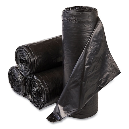 Integrated Bagging Systems 30 gal Trash Bags, 30 in x 36 in, Heavy-Duty, 0.58 mil, Black, 250 PK WSL3036HVK